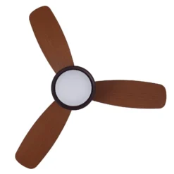 Beacon Deckenventilator mit Licht Flusso bronzefarben leise