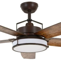 Beacon Deckenventilator mit Licht Louisville, bronze, leise