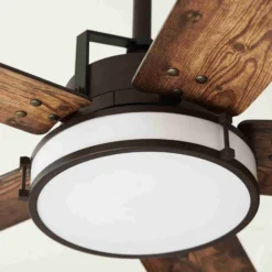 Beacon Deckenventilator mit Licht Louisville, bronze, leise