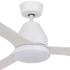 Beacon Deckenventilator mit Licht Whitehaven weiß leise
