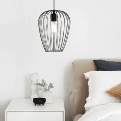 Beacon Hängeleuchte Callam Ø 27,5 cm, schwarz, Metall