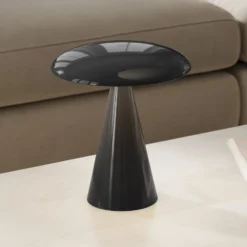 Beacon LED-Akku-Tischlampe Kinoko, schwarz, 27 cm, CCT