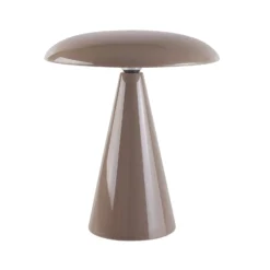 Beacon LED-Akku-Tischleuchte Kinoko, braun, 27 cm, CCT