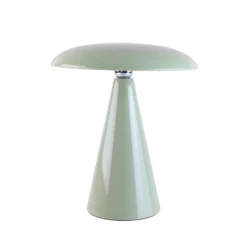 Beacon LED-Akku-Tischleuchte Kinoko, grün, 27 cm, CCT