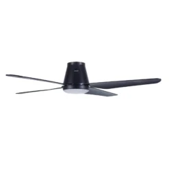 Beacon LED-Deckenventilator Aria CTC, schwarz, 122 cm, leise