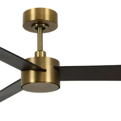 Beacon Ventilator mit Licht Climate IV messing/walnuss leise