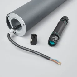 BEGA 77218K3 Wegeleuchte rund grafit 3.000K unten
