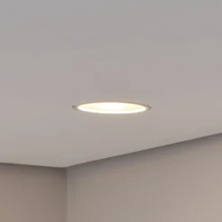 BEGA LED-Deckeneinbauspot Studio Line, weiß/alu, Aluguss
