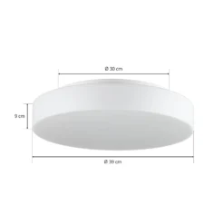 BEGA 50652 LED-Deckenleuchte Opalglas 3.000K Ø39cm