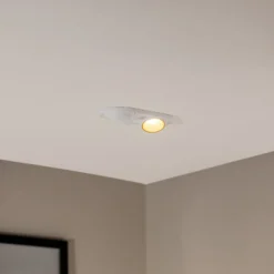 BEGA LED-Einbaustrahler Studio Line, weiß/messing, 2-fl.