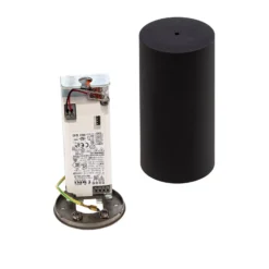 BEGA LED-Pendel Studio Line 51229, schwarz/messing, Ø 20 cm