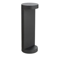 BEGA LED-Sockelleuchte 84749, grafit, Aluminiumguss, Glas