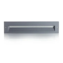 BEGA LED-Wandeinbaulampe 33055, grafit, 32 cm, IP65, CCT