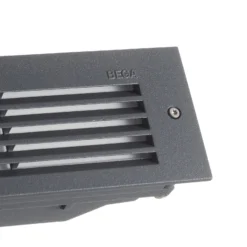 BEGA LED-Wandeinbaulampe 33018, grafit, 26 cm, IP65, CCT