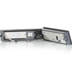 BEGA LED-Wandeinbaulampe 33018, grafit, 26 cm, IP65, CCT