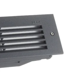 BEGA LED-Wandeinbaulampe 33017, grafit, IP65 Metall CCT