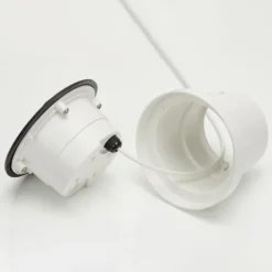 Boden-Einbaulampe Ceci 160-2L rund schwarz 10W CCT