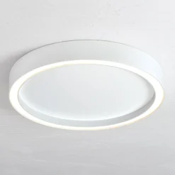Bopp Aura LED-Deckenlampe Ø 40cm weiß/weiß
