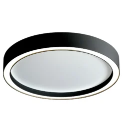 Bopp Aura LED-Deckenleuchte Ø 30cm weiß/schwarz