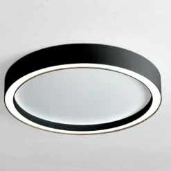 Bopp Aura LED-Deckenleuchte Ø 30cm weiß/schwarz