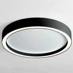 Bopp Aura LED-Deckenleuchte Ø 55cm weiß/schwarz