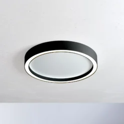 Bopp Aura LED-Deckenleuchte Ø 55cm weiß/schwarz