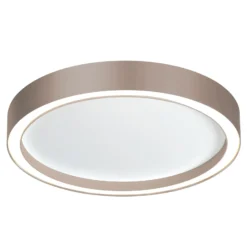 Bopp Aura LED-Deckenleuchte Ø 55cm weiß/taupe
