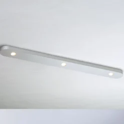 Bopp Close LED-Deckenlampe dreiflammig alu