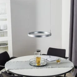 Bopp Float LED-Hängelampe Gestensteuerung alu