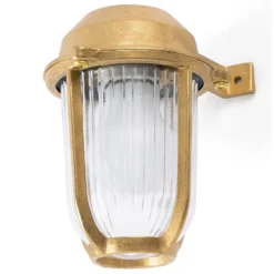 Borda - maritime Messing-Außenwandlampe