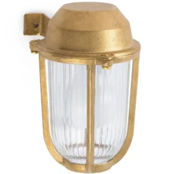 Borda - maritime Messing-Außenwandlampe