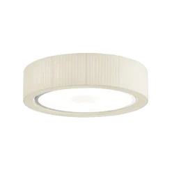Bover Deckenlampe Urban, silberfarben/cremefarben, Ø 60 cm