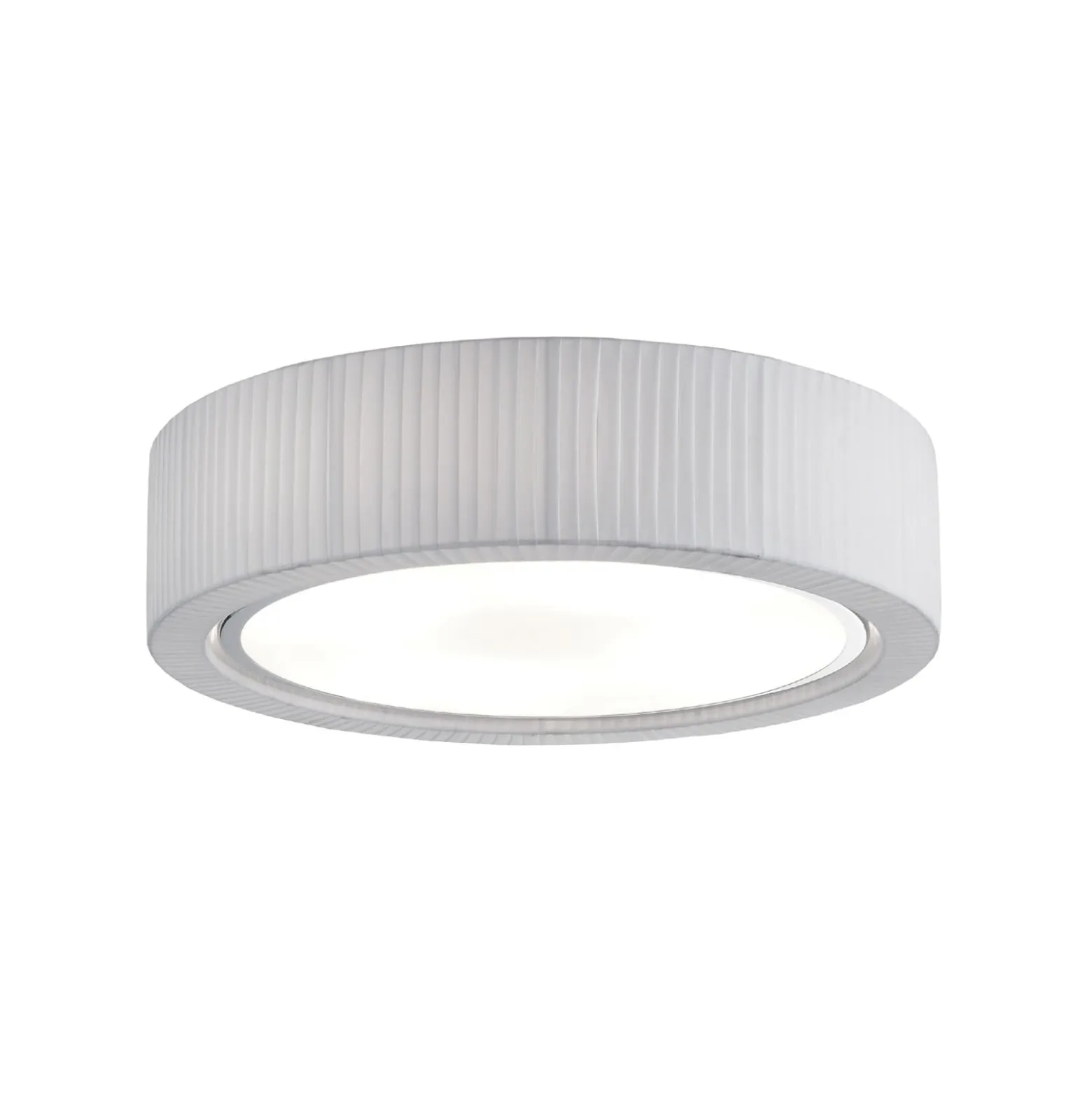 Bover Deckenlampe Urban, silberfarben/weiß, Ø 60 cm