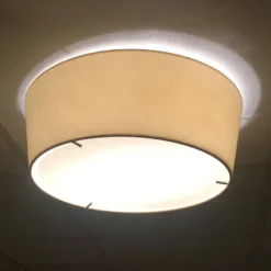 Bover LED-Deckenlampe Plafonet, Ø 60 cm, cremefarben