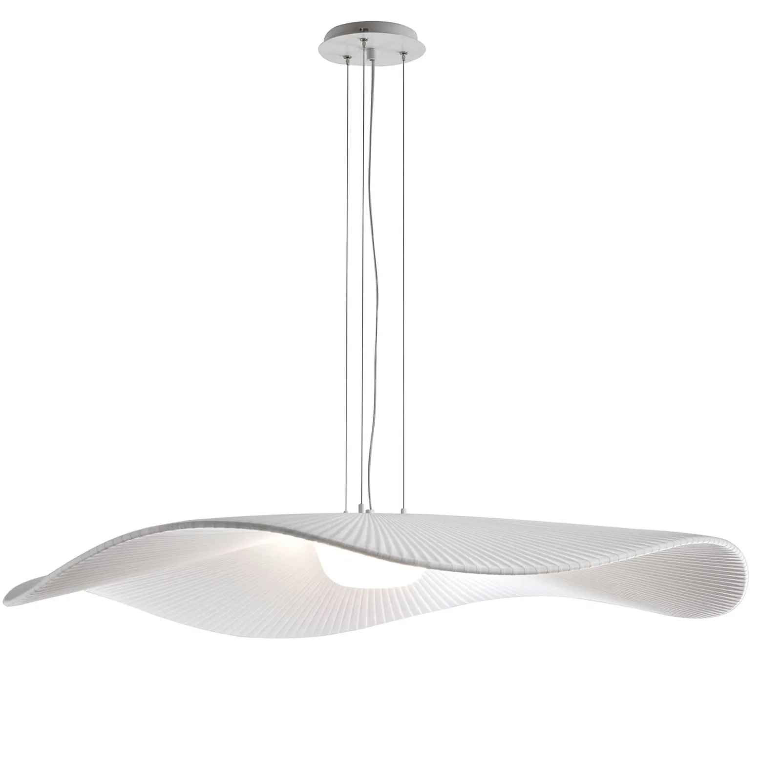 Bover Mediterrània LED-Hängelampe weiß dimmbar