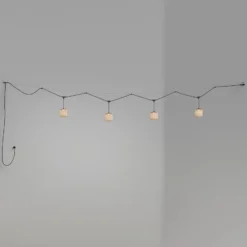 Bover Nans S/16/4L LED-Außen-Pendelleuchte, beige