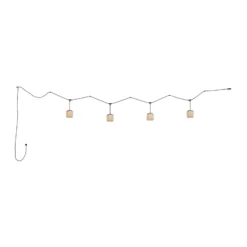 Bover Nans S/16/4L LED-Außen-Pendelleuchte, beige