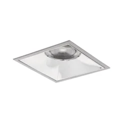 BRUMBERG Apollo Mega, glatt, eckig, DALI, 3.000 K, silber