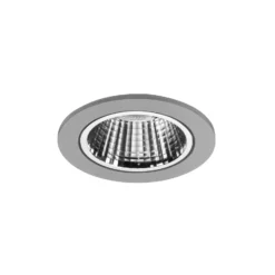 BRUMBERG Apollo Micro, facettiert, rund, 4.000 K, silber