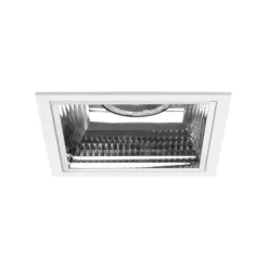 BRUMBERG Apollo Midi, facettiert, eckig, 4.000 K, weiß