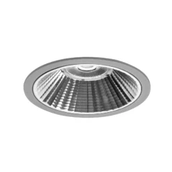 BRUMBERG Apollo Midi facettiert, rund, DALI, 3.500 K, silber