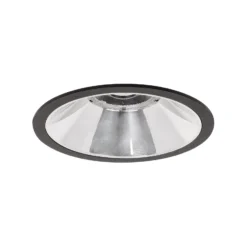 BRUMBERG Apollo Midi Reflektor glatt, rund, 3.500 K, schwarz