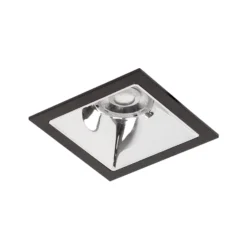 BRUMBERG Apollo Mini Reflektor glatt, eckig, 4000 K, schwarz
