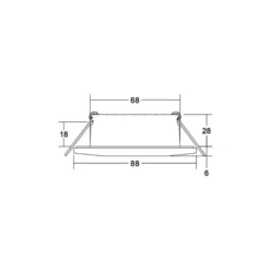 BRUMBERG Chooose LED-Einbaudownlight, rund, nickel