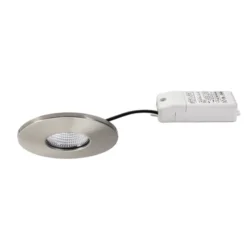 BRUMBERG Chooose LED-Einbaudownlight, rund, nickel