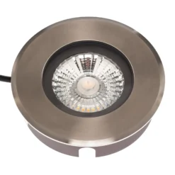BRUMBERG Hybride Flat LED-Bodeneinbauleuchte, 15cm