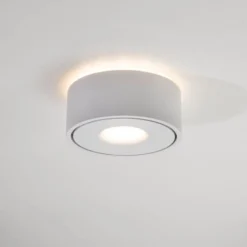 BRUMBERG Indy LED-Deckenanbauleuchte, RC, weiß