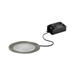 BRUMBERG LED-Einbaudownlight BB17, on/off, nickel matt