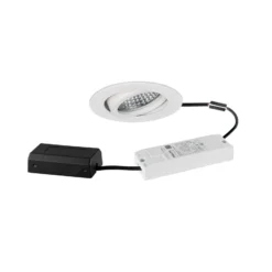 BRUMBERG LED-Einbauspot Tirrel-R DALI Anschlussbox weiß matt