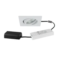 BRUMBERG LED-Einbauspot Tirrel-S DALI Anschlussbox weiß matt